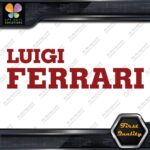 Compatible Luigi Ferrari Luxury Sports Cars Tuning Racing Vinyl Decals Stickers - Image 10
