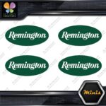 Compatible Remington Rifles Hunting Oval Logo 4 MINI SIZE Decals Stickers Vinyl