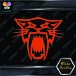 Compatible Arctic Cat Snowbiles Head Only Mouth Fangs Vinyls Decals Stickers - Image 14