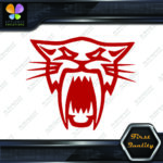 Compatible Arctic Cat Snowbiles Head Only Mouth Fangs Vinyls Decals Stickers - Image 15