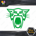 Compatible Arctic Cat Snowbiles Head Only Mouth Fangs Vinyls Decals Stickers