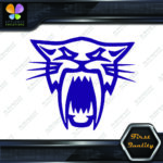 Compatible Arctic Cat Snowbiles Head Only Mouth Fangs Vinyls Decals Stickers - Image 24