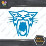 Compatible Arctic Cat Snowbiles Head Only Mouth Fangs Vinyls Decals Stickers - Image 7