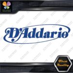 Compatible D'addario Guitars Vintage Oval Logo Music Vinyl Decals Stickers - Image 11