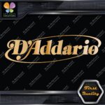 Compatible D'addario Guitars Vintage Oval Logo Music Vinyl Decals Stickers - Image 17