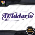 Compatible D'addario Guitars Vintage Oval Logo Music Vinyl Decals Stickers - Image 22
