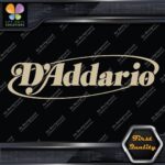 Compatible D'addario Guitars Vintage Oval Logo Music Vinyl Decals Stickers - Image 23