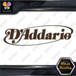 Compatible D'addario Guitars Vintage Oval Logo Music Vinyl Decals Stickers - Image 24