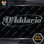 Compatible D'addario Guitars Vintage Oval Logo Music Vinyl Decals Stickers - Image 4