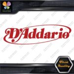 Compatible D'addario Guitars Vintage Oval Logo Music Vinyl Decals Stickers - Image 8