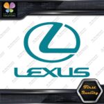Compatible Lexus Name Under Logo Circle L on Top JDM Vinyl Decals Stickers - Image 12