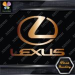 Compatible Lexus Name Under Logo Circle L on Top JDM Vinyl Decals Stickers - Image 18