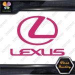Compatible Lexus Name Under Logo Circle L on Top JDM Vinyl Decals Stickers - Image 19