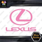 Compatible Lexus Name Under Logo Circle L on Top JDM Vinyl Decals Stickers - Image 20