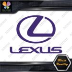 Compatible Lexus Name Under Logo Circle L on Top JDM Vinyl Decals Stickers - Image 21