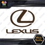 Compatible Lexus Name Under Logo Circle L on Top JDM Vinyl Decals Stickers - Image 23