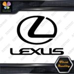 Compatible Lexus Name Under Logo Circle L on Top JDM Vinyl Decals Stickers - Image 4
