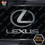 Compatible Lexus Name Under Logo Circle L on Top JDM Vinyl Decals Stickers - Image 5