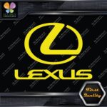 Compatible Lexus Name Under Logo Circle L on Top JDM Vinyl Decals Stickers - Image 6