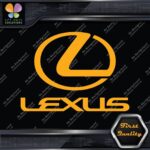Compatible Lexus Name Under Logo Circle L on Top JDM Vinyl Decals Stickers - Image 7
