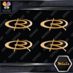 Compatible Rota Wheels Rims Emblem Pack of 4 MINI SIZE Decals Stickers Vinyl - Image 17