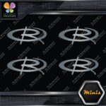 Compatible Rota Wheels Rims Emblem Pack of 4 MINI SIZE Decals Stickers Vinyl - Image 18