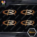 Compatible Rota Wheels Rims Emblem Pack of 4 MINI SIZE Decals Stickers Vinyl - Image 19