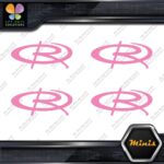 Compatible Rota Wheels Rims Emblem Pack of 4 MINI SIZE Decals Stickers Vinyl - Image 21