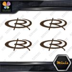 Compatible Rota Wheels Rims Emblem Pack of 4 MINI SIZE Decals Stickers Vinyl - Image 24