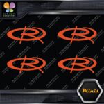 Compatible Rota Wheels Rims Emblem Pack of 4 MINI SIZE Decals Stickers Vinyl - Image 7