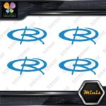 Compatible Rota Wheels Rims Emblem Pack of 4 MINI SIZE Decals Stickers Vinyl - Image 10