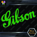 Compatible with Gibson Guitars Diagonal Musical Instrument Vinyl Decals Stickers - Image 13