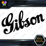 Compatible with Gibson Guitars Diagonal Musical Instrument Vinyl Decals Stickers - Image 3
