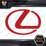 Compatible with Lexus Logo L in Circle Tuning Racing JDM Vinyl Decals Stickers