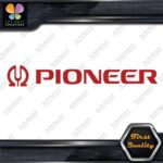 Compatible with Pioneer  Stereo Audio Name Logo Music Vinyl Decal Stickers