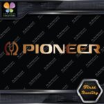 Compatible with Pioneer  Stereo Audio Name Logo Music Vinyl Decal Stickers - Image 19