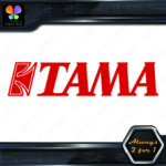 Compatible Tama Drums Snares Marching Band Musical Vinyl Decal Stickers - Image 26