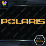 Compatible Polaris Snowmobiles Modern Solid Name Logo Vinyl Decals Stickers - Image 13