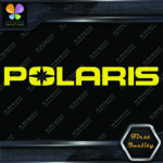 Compatible Polaris Snowmobiles Modern Solid Name Logo Vinyl Decals Stickers - Image 8