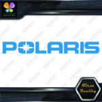 Compatible Polaris Snowmobiles Modern Solid Name Logo Vinyl Decals Stickers - Image 9