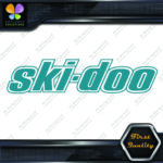 Compatible Ski-Doo Snowmobile Outlined Name Ski Doo Logo  Vinyl Decals Stickers - Image 12