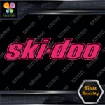 Compatible Ski-Doo Snowmobile Outlined Name Ski Doo Logo  Vinyl Decals Stickers - Image 21