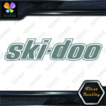 Compatible Ski-Doo Snowmobile Outlined Name Ski Doo Logo  Vinyl Decals Stickers - Image 7