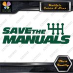 Save The Manuals 6 Speed Shifter JDM Tuning Racing Decals Stickers Vinyl - Image 16