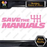 Save The Manuals 6 Speed Shifter JDM Tuning Racing Decals Stickers Vinyl - Image 21