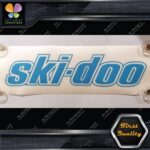 Compatible Ski-Doo Snowmobile Outlined Name Ski Doo Logo  Vinyl Decals Stickers - Image 28