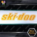 Compatible Ski-Doo Snowmobile Outlined Name Ski Doo Logo  Vinyl Decals Stickers - Image 27