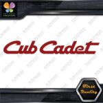 Compatible Cub Cadet Lawnmowers Tractors Name Logo Vinyl Decals Stickers - Image 9