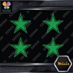 Compatible Dallas Cowboys Star Footbal Pack of 4 MINI SIZE Decals Stickers Vinyl - Image 14