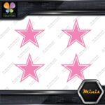 Compatible Dallas Cowboys Star Footbal Pack of 4 MINI SIZE Decals Stickers Vinyl - Image 21